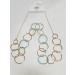 BEADED RING NECKLACE