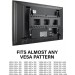 SANUS 50-120 TILT TV WALL MOUNT