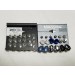 MASSINI EAR SET 9 PAIR STUDS