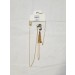 CHAIN WITH HAMMERED TASSEL PENDANT