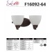 2-LT 100W MB PRESTON VANITY