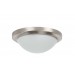 15IN 3LT FLUSH MOUNT 3-60W MB FROSTED GL