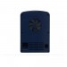 9 Can Indigo Denim Fabric Door