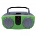 Proscan Portable CD Radio Boombox, Green