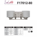 2-LT 100W MB ABBOT VANITY