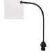 8"x8" plexiglass shop shield with clamp