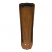 25 IN DECO CARVED HARDWOOD BLADE WALNUT