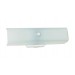 14IN W/M U GLASS WH
