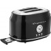 Frigidaire ETO102-BLACK 2 Slice Toaster Retro Style 900w Black
