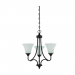 3LT 100W MB DARBY CHANDELIER