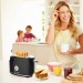 Frigidaire ETO102-BLACK 2 Slice Toaster Retro Style 900w Black