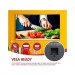 VIOTEK 32IN 1080P LED CURVED WHITE NO STAND