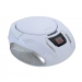 CD Boombox with AM/FM Radio - White