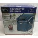 GINNYS 26LBS COUNTER TOP ICE MAKER BLUE
