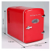 9 CAN MINI FRIDGE RED