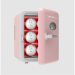 Frigidaire 6 ca mini fridge Pink