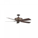 60 IN ARACRUZ FAN ORB WITH LED BULBS