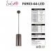 LED ROUND ALUM ROUND PENDANT 15W 3000K 9