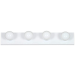 24IN 4 LIGHT BATH BAR WH COLOR BOX
