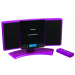 SYLVANIA SRCD2730-PURPLE CD MICRO SYSTEM