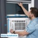 5,000 BTU Mechanical Window Ac White