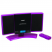 SYLVANIA SRCD2730-PURPLE CD MICRO SYSTEM