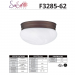 8IN C/M FAUX ALBTR MHRM FIX RB COLOR BOX