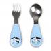 Skip Hop Zootensils Fork and Spoon, Cow