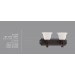 2-LT 100W MB ALISTAIR VANITY