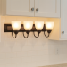 4LT-100W MB SCONCE FRSTD MILK GLS OB