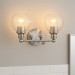ORIANA 2LT MB VANITY WITH CLEAR SEEDED G