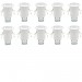 3" White Complete Fixture Gimbal Spot