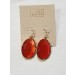 CATEYE EARRING ORANGE