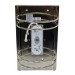 Electrix Essential LED Half-Round Wall Sconce 12W 1000LM 3.5K 12.25" Tall Satin Nickel 