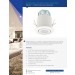 4" White Complete Fixture Gimbal Spot 