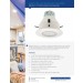 5-6" White Complete Fixture Gimbal Spot