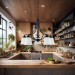 5-LT 100W MB MARSTON CHANDELIER DOWN