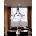 Sunset Lighting 5-Light 100W Starling Chandelier Down Provincial Bronze F19006-64