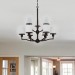 9 LT 60W MB PAYTON TWO-TIER CHANDELIER