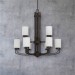 9 LT 60W MB HADLEY TWO-TIER CHANDELIER