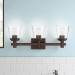 RIELLA 3LT MB VANITY WITH CLEAR SEEDED