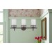 Sunset Qairo 3-Light MB Vanity 100W Frosted Seeded Provincial Bronze - F25103-64