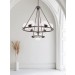 GALAXII 7-LT CHANDELIER WITH CLEAR SEED