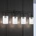 4 LT 100W MB CLYDE VANITY WITH CLR SEEDY