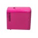 Frigidaire 9-Can Mini Retro Beverage Fridge 4-Liter Diamond Door EFMIS222-Pink