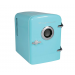 Frigidaire EFMIS151-BLUE Portable Retro 6-can 2-Liter Mini Fridge Built-in Bluetooth Speaker 