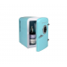 Frigidaire EFMIS151-BLUE Portable Retro 6-can 2-Liter Mini Fridge Built-in Bluetooth Speaker 