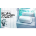 Hisense 8,000 BTU Smart Inverter Window Air Conditioner with Easy Install Bracket