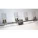 Sunset 4-Light 100W MB Halston Vanity F16204-81