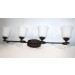 Sunset 4-Light Marston Vanity 100W Provincial Bronze F16014-64